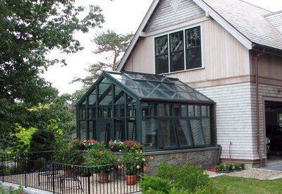 Gable Attached Greenhouses